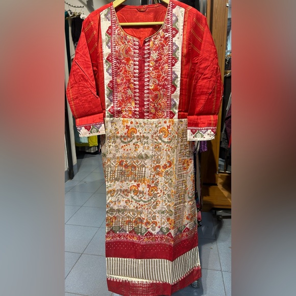 W kurti red orange - Picture 3 of 7